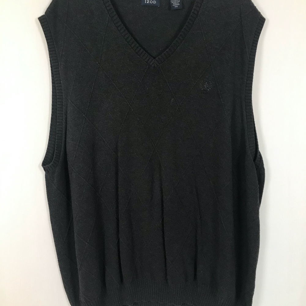 ❄️Izod  Men's Dark Gray Sweater US XXL